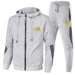 2020 Spring Autumn Sport Suit Men Keep warm Sports Suits Tracksuits Black Fitness Running suits Set Warm Man Jogging Tracksuit