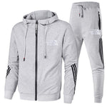 2020 Spring Autumn Sport Suit Men Keep warm Sports Suits Tracksuits Black Fitness Running suits Set Warm Man Jogging Tracksuit